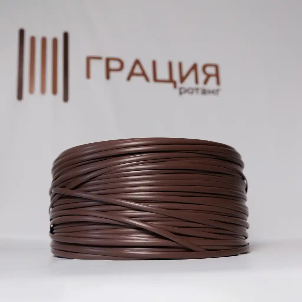 ПМ86 - Каштановый - Ротанг полумесяц