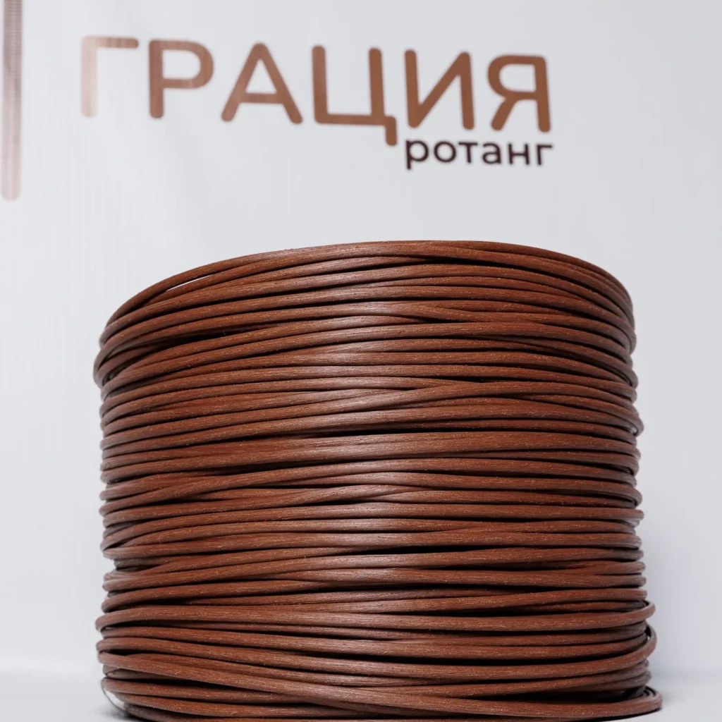 Фундук - ПТ104Б - Ротанг шлифованный полутрубка