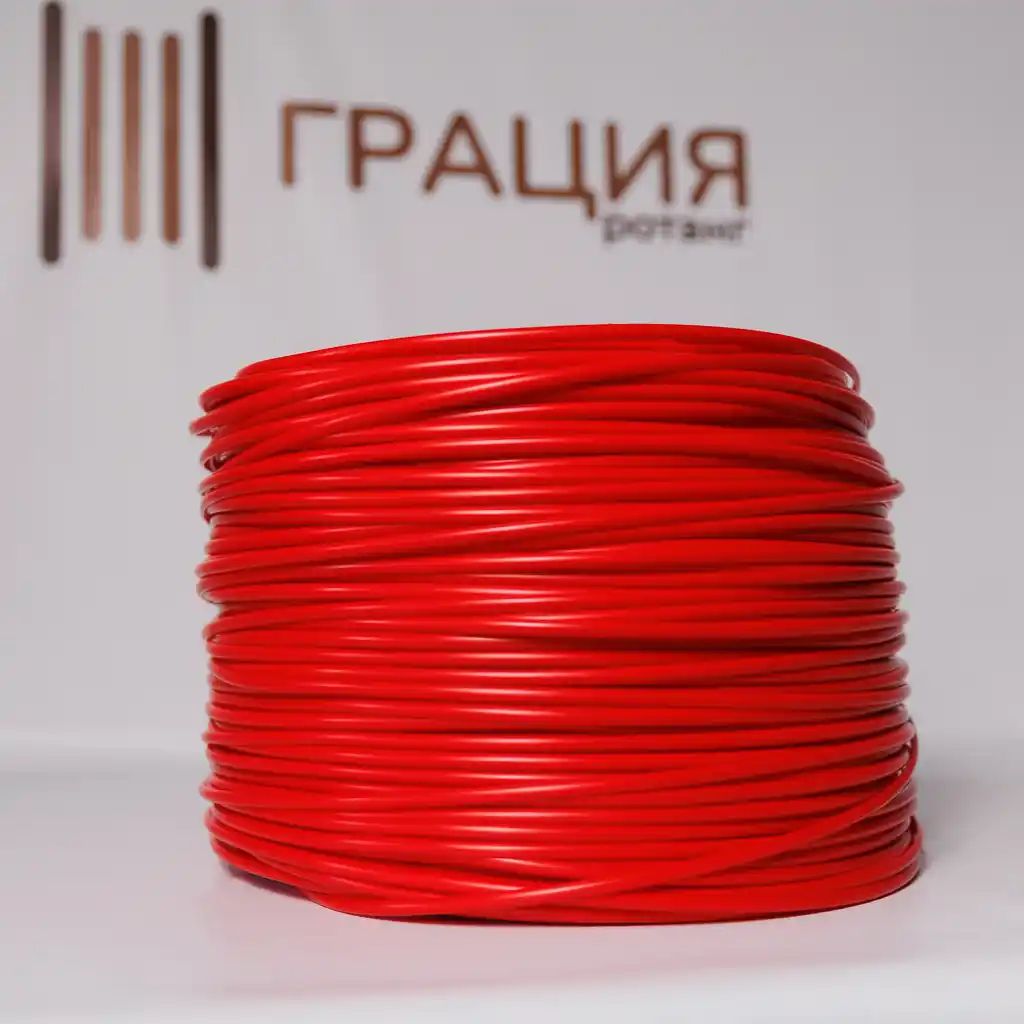 Алый - ПТ110А - Ротанг полутрубка