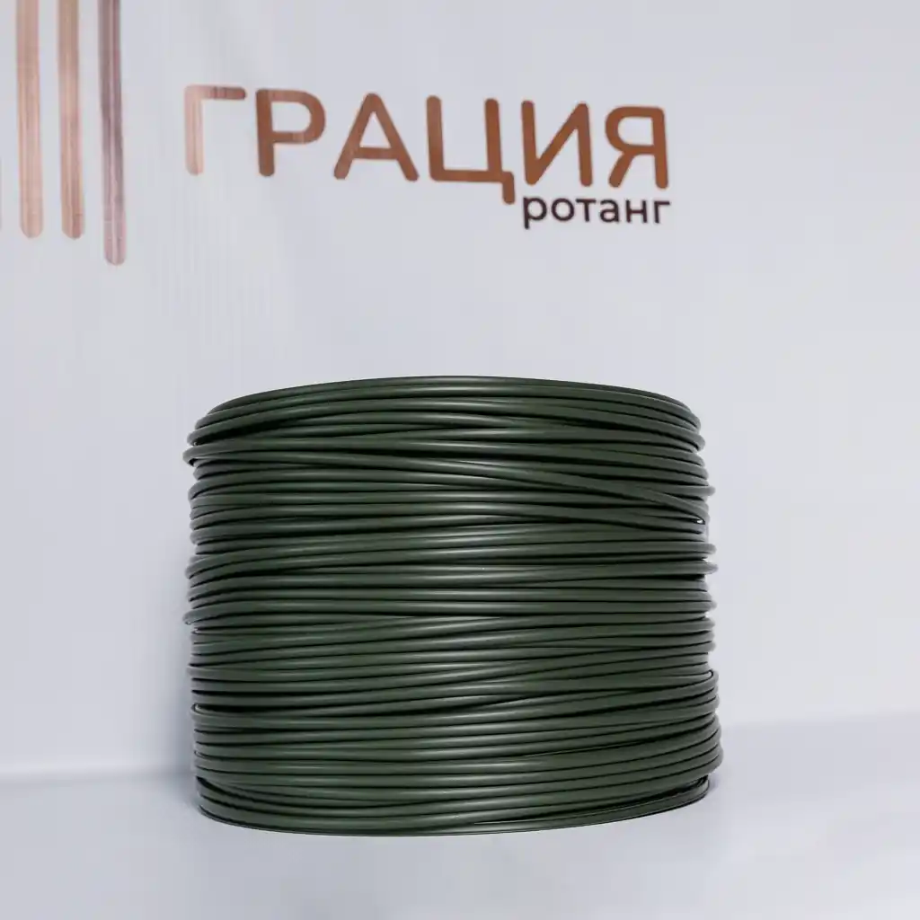 Хаки - ПТ129А - Ротанг полутрубка