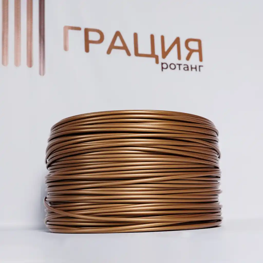 Бронзовый - ПТ137А - Ротанг полутрубка