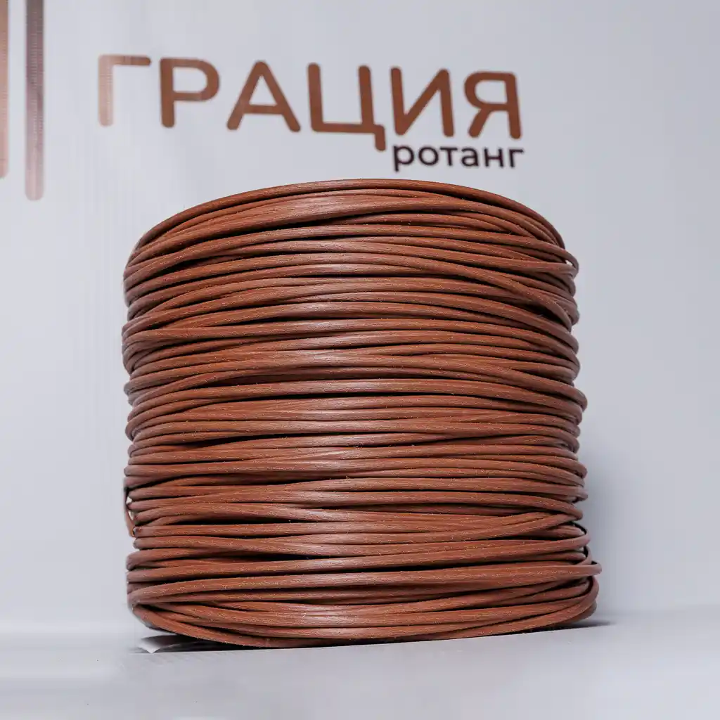 Молочный шоколад - ПТ97Б - Ротанг шлифованный полутрубка