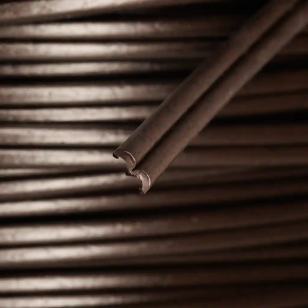 Ротанг двойная полутрубка